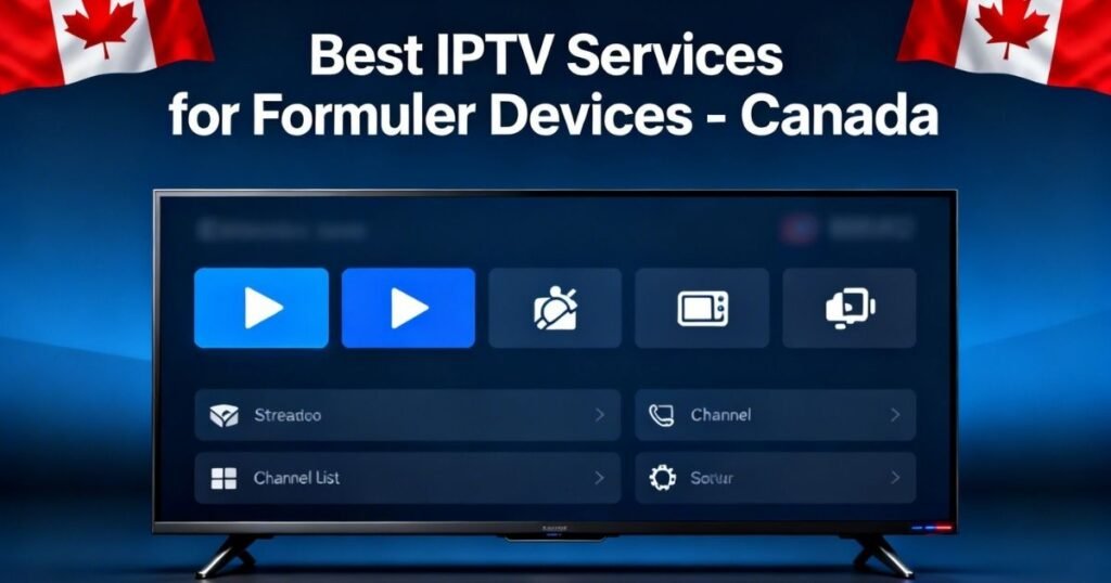 IPTV for Formuler Devices Canada Best Services in 2026